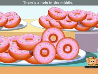 Here Is A Doughnut - Nursery Rhyme with Lyrics