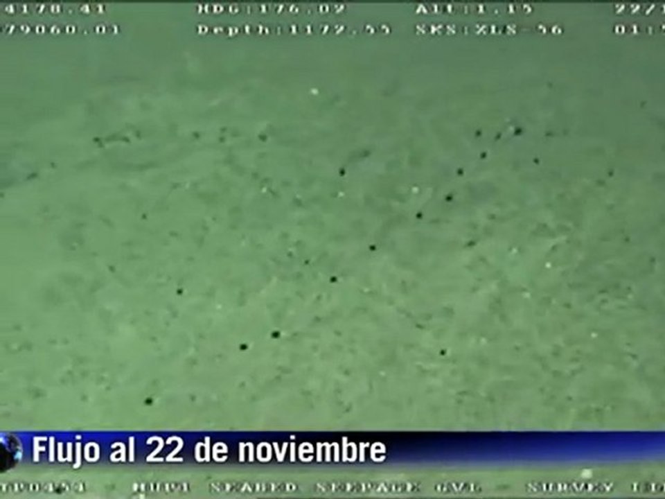 Evolución del derrame de Chevron