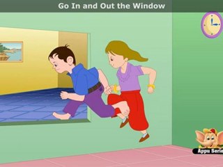 Go in and out the Window - Nursery Rhyme with Lyrics (HD)