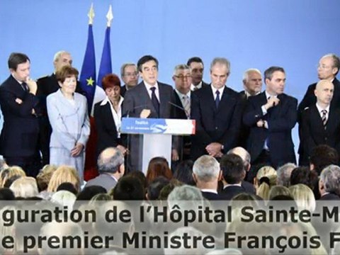 Hôpital Sainte-Musse - Inauguration par le 1er Ministre François Fillon et Marc Vuillemot en Interview