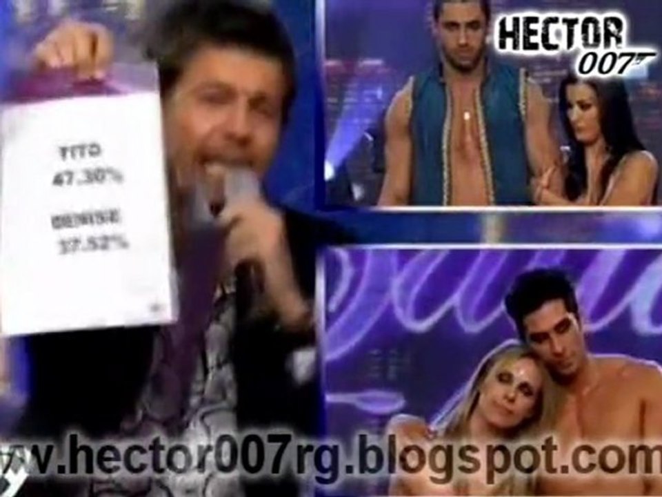 Maria Eugenia Rito y Denise Dumas eliminadas contra Tito Speranza en Bailando 2011