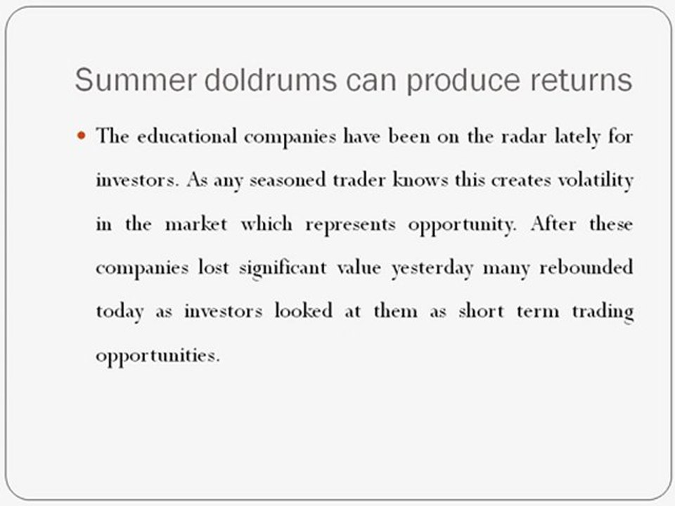 Sean Seshadri Best Stock Tips