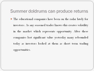 Sean Seshadri Best Stock Tips