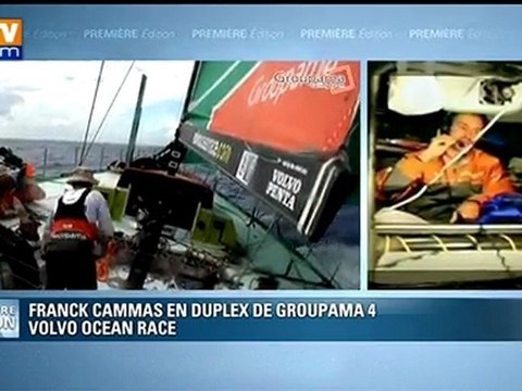 Volvo Ocean Race : Groupama 4 parmi les 3 rescapés