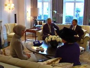 Cumhurbaşkanı Gül'ü İngiltere'de Prensi Charles karşıladı.