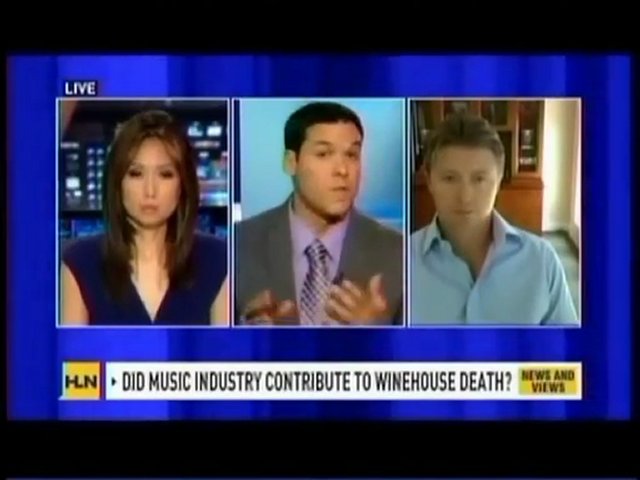 CNN Headline News Amy Winehouse Addiction with Pax Prentiss (Drug Rehab)