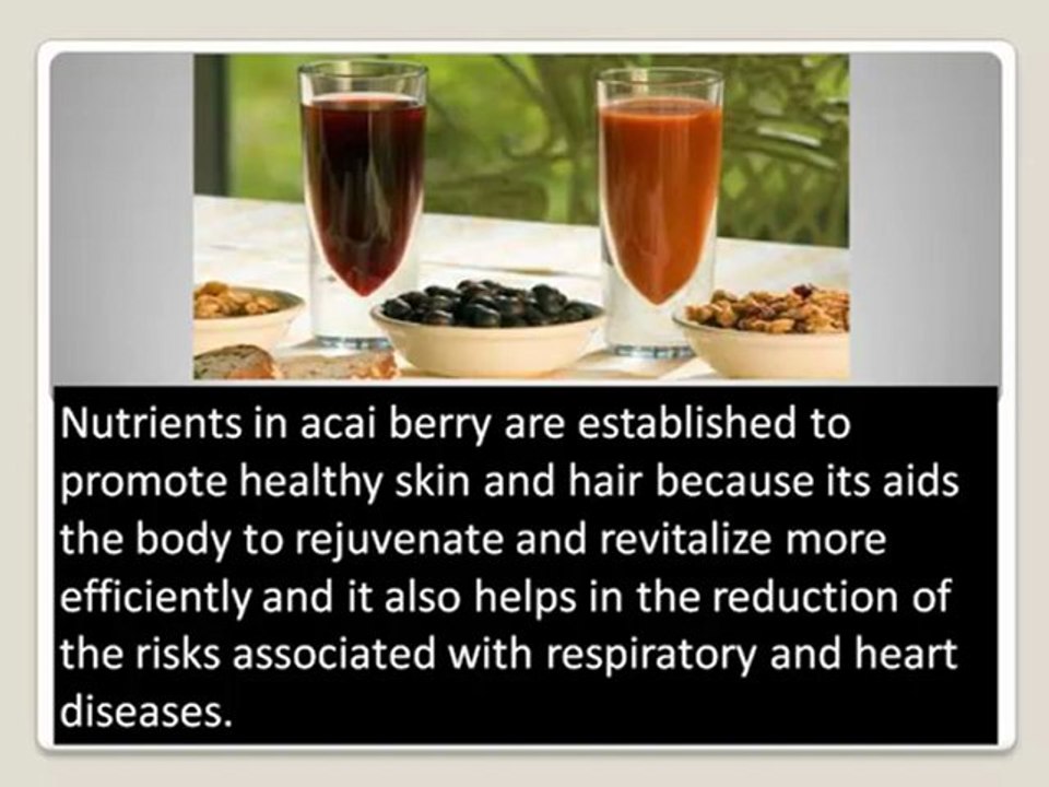 Great Acai Berry Side Effects