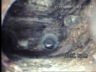 CANALISATION EU:EV:EP 125 DEPUIS REGARD INTERIEUR COTE DROIT