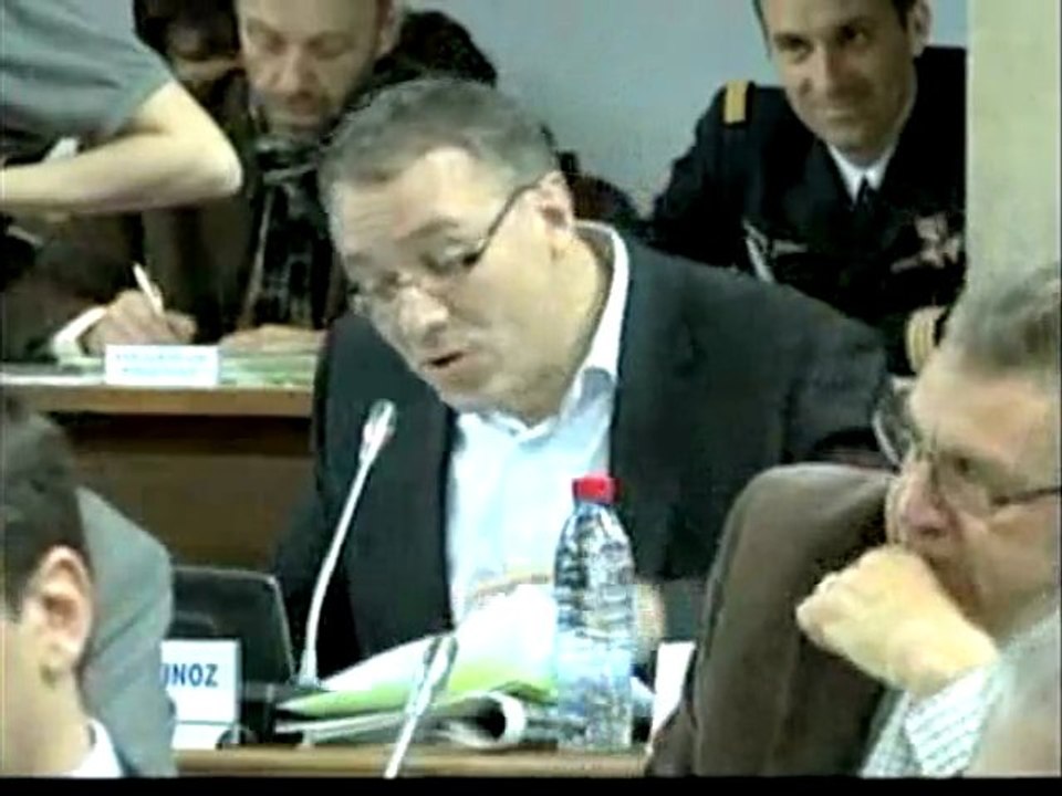 Patrick MOLINOZ - Intervention en séance. 18 novembre 2011. Session du Conseil général de la Côte-d'Or