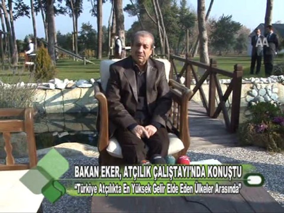 BAKAN EKER, ATÇILIK ÇALIŞTAYI'NDA KONUŞTU 22.11.2011