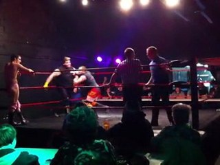 2011.11.18 CRW - John Fury & Hanzel Vs Mike Gibson & Leon Saver