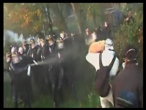 Le train nucléaire pris d'assaut par des écolos (zapping)