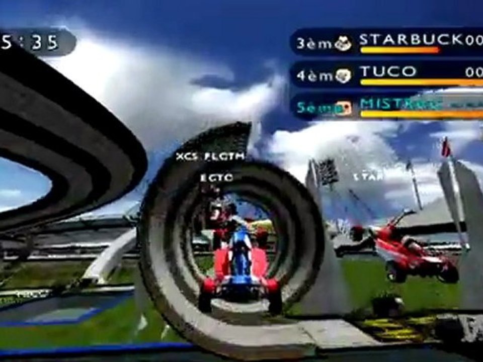 TrackMania Wii Multiplayer Trailer