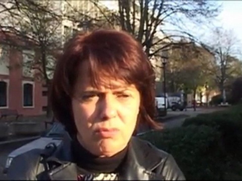 La maire de Bondy, Sylvine Thomassin