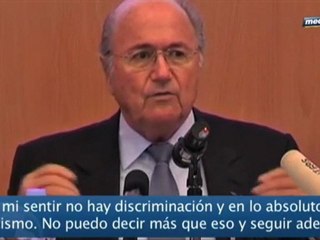 Medio Tiempo.com .- Joseph Blatter cierra polemica de racismo.mov
