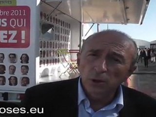 Gérard Collomb - Université d'été PS - La Rochelle - Août 2011