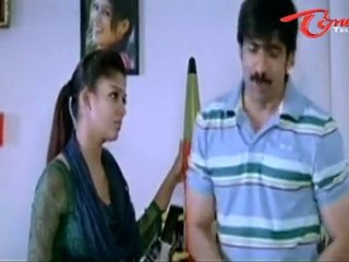 Romantic Love Proposal Between Raviteja - Nayanathara