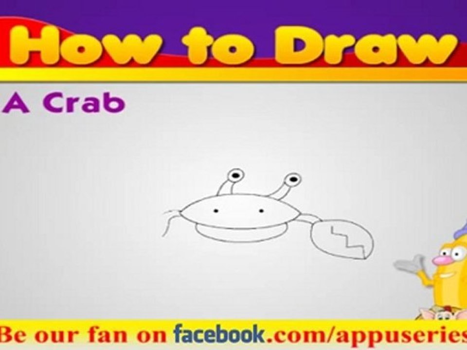 Learn to Draw Animals - Crab