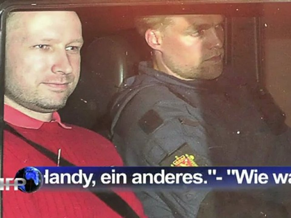 Attentäter von Norwegen: 'Ich möchte mich ergeben'