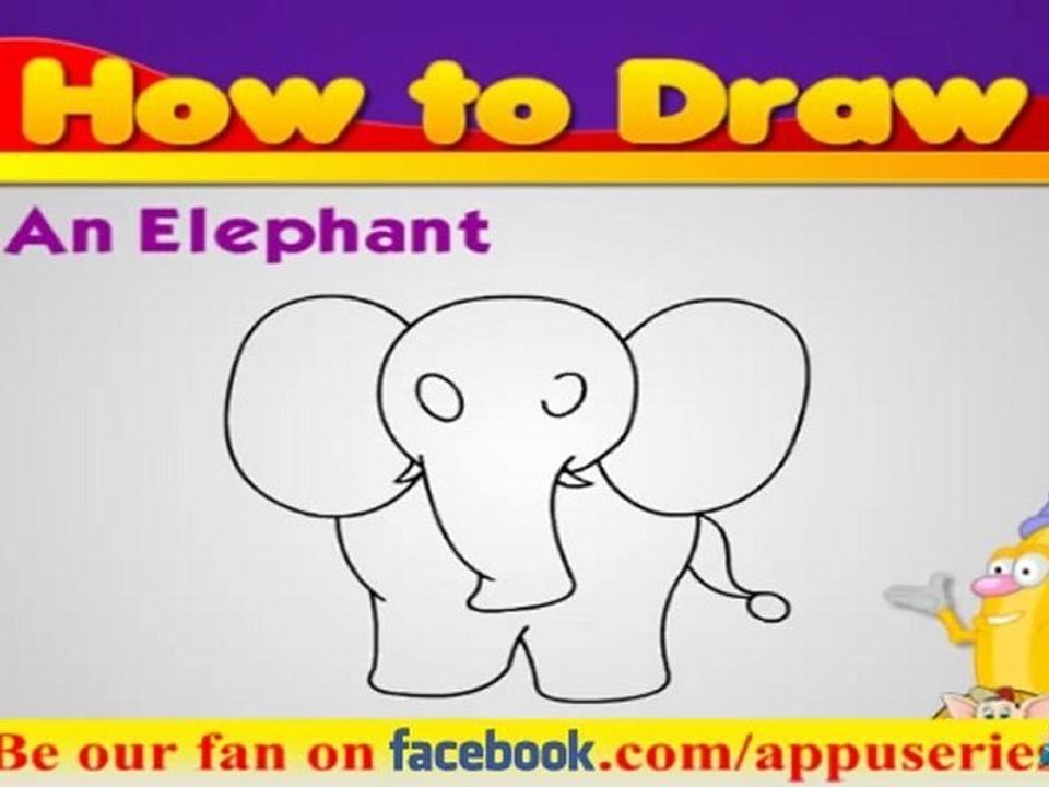 Learn to Draw Animals - Elephant