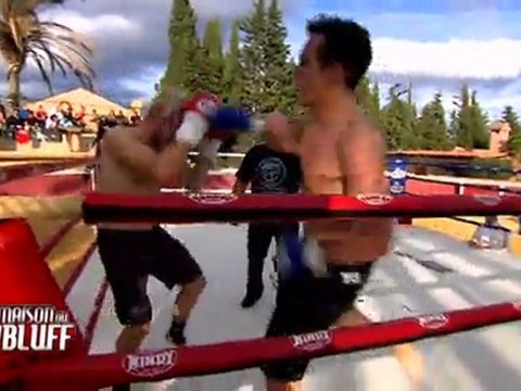 Le combat d'ElkY vs Veldhuis.