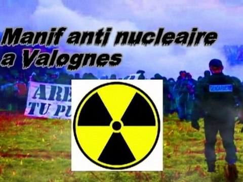 Anti nucléaire à Valognes !!!