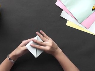Origami - Let's make a Cone Boat (HD)