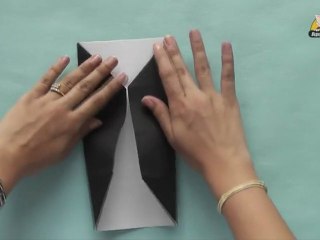 How to make a Business Card Holder  - Origami in Gujarati