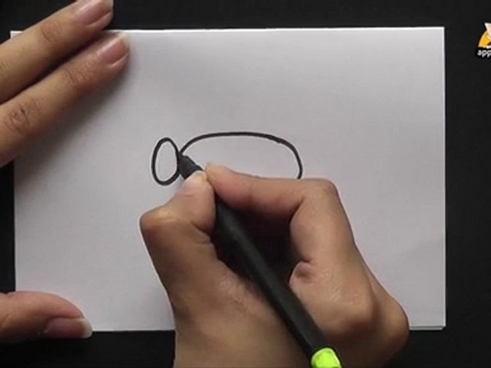 How to Draw A Cartoon Bumble Bee in Kannada