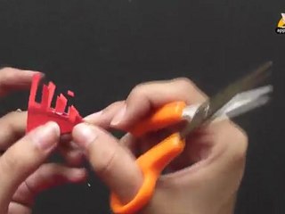 Learn to Kirigami a Spider Web in Hindi