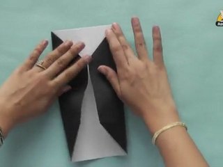 Origami in Marathi - Make a Business Card Holder