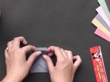 Origami in Marathi  - How to make ac Coin Purse