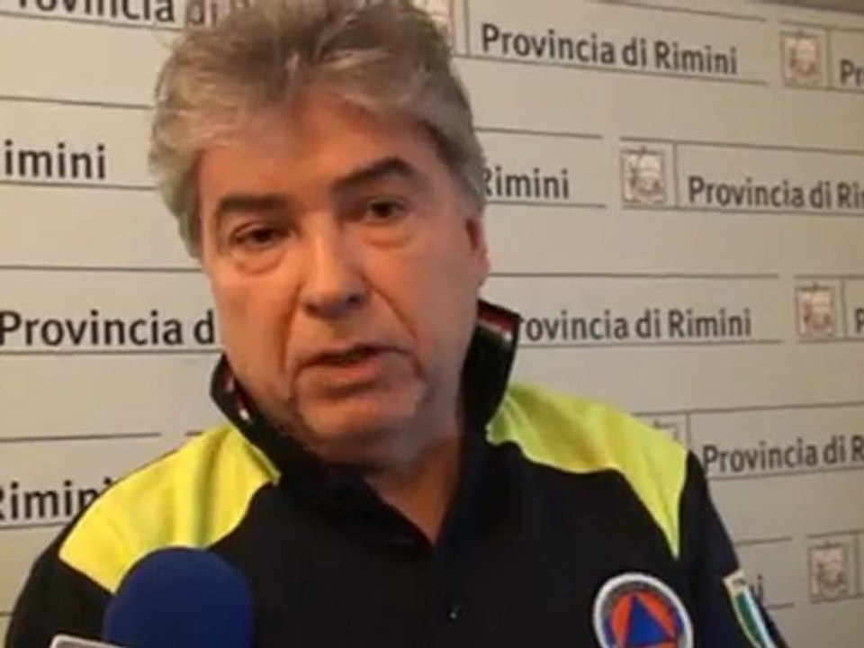 Neve, pioggia e frane continua il maltempo nella Provincia di Rimini