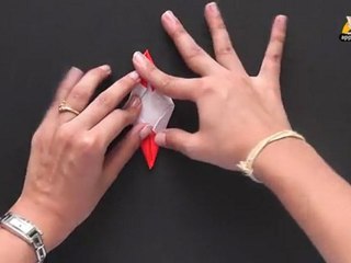 Origami in Kannada - Covered Boat