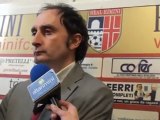 Derby Real Rimini - Forli. Interviste dopo gara