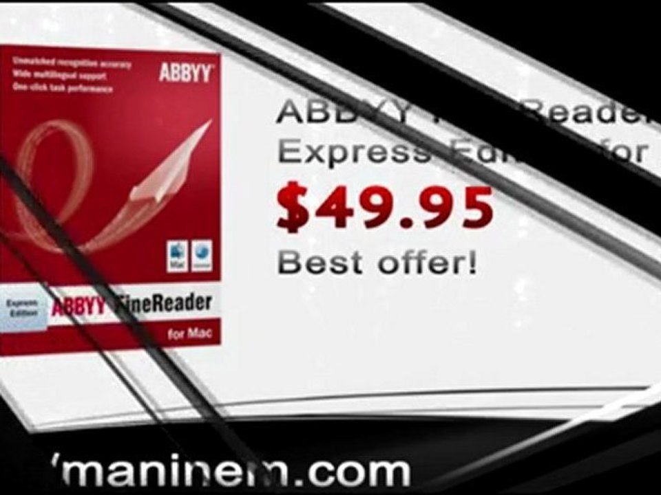 Buy cheap ABBYY FineReader Express Edition for Mac