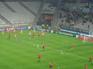 Προθέρμανση Ολυμπιακού στο "Βελοντρόμ"