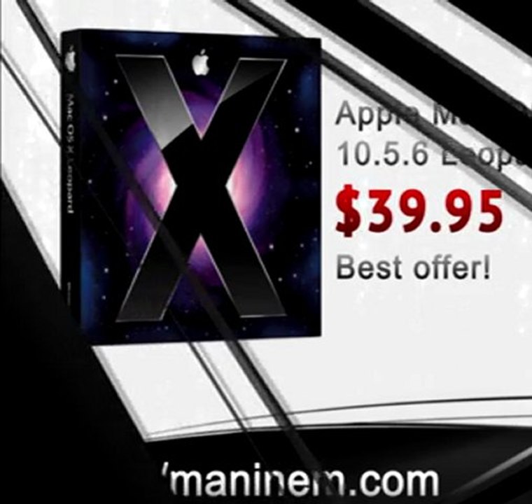 Buy cheap Apple Mac OS X Version 10.5.6 Leopard