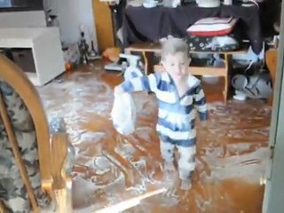 FAMILY HOME DESTROYED BY AVALANCHE - CHILDREN TO BLAME