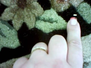 Live Moth Larva eating wool rug