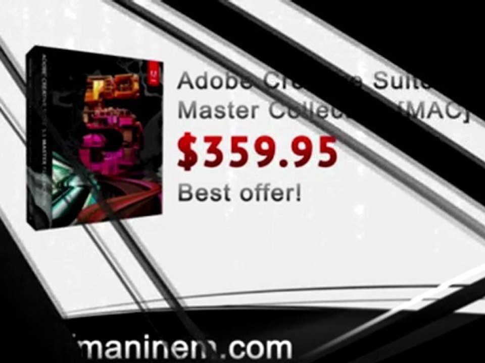 Buy  Cheap Adobe Creative Suite 5.5 Master Collection [MAC]
