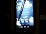HTC 7 Mozart z Windows Phone w akcji.