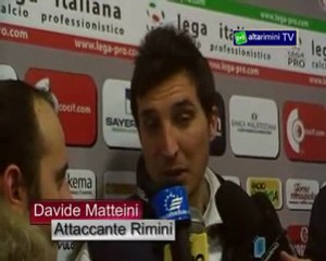 Altarimini.Cardinale, Matteini, Di Piazza dopo gara Rimini-Giulianova