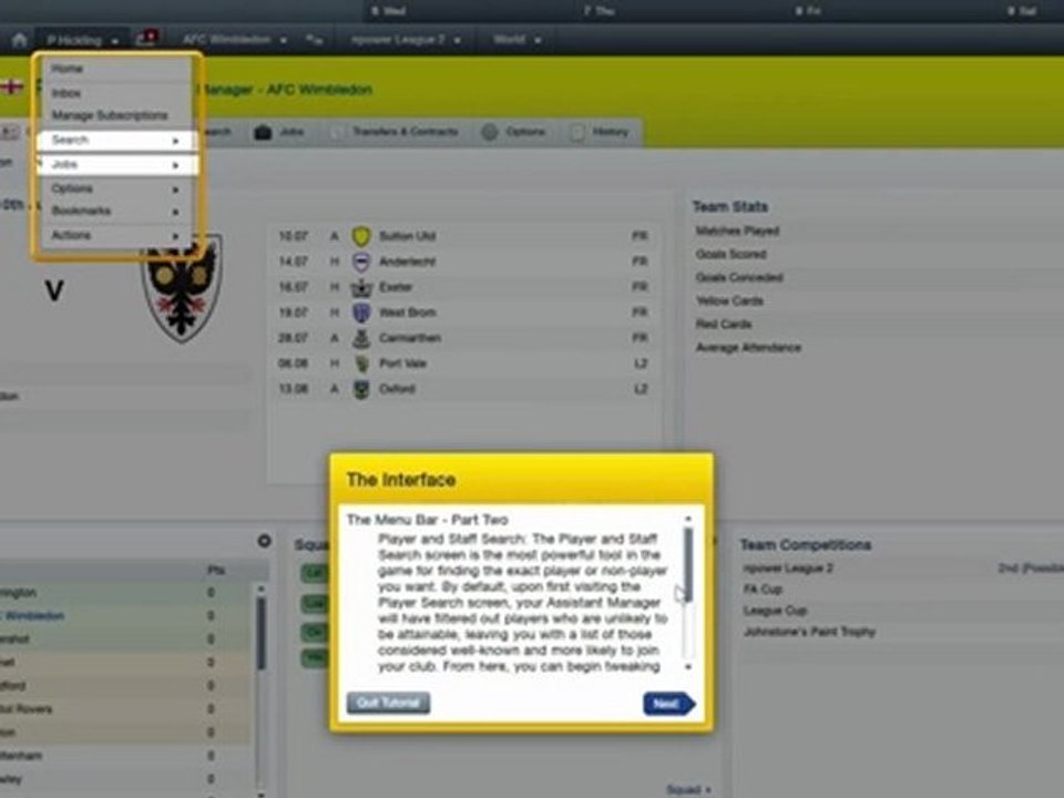 Football Manager 2012 Tutorials Trailer