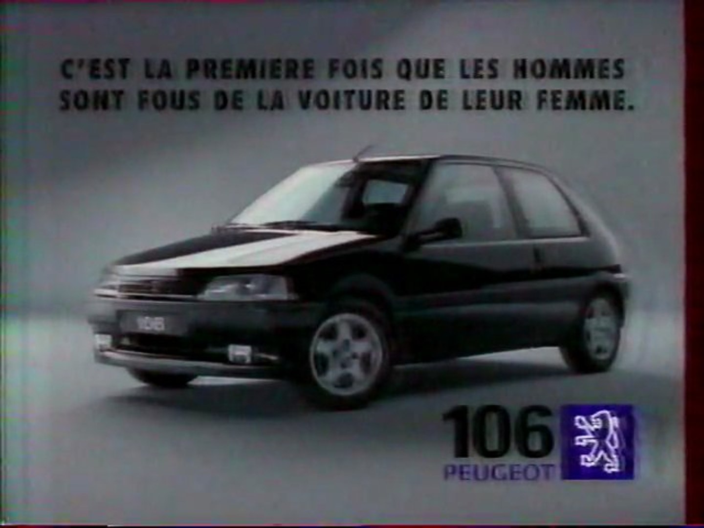 Publicité 106 Peugeot 1995 - Vidéo Dailymotion