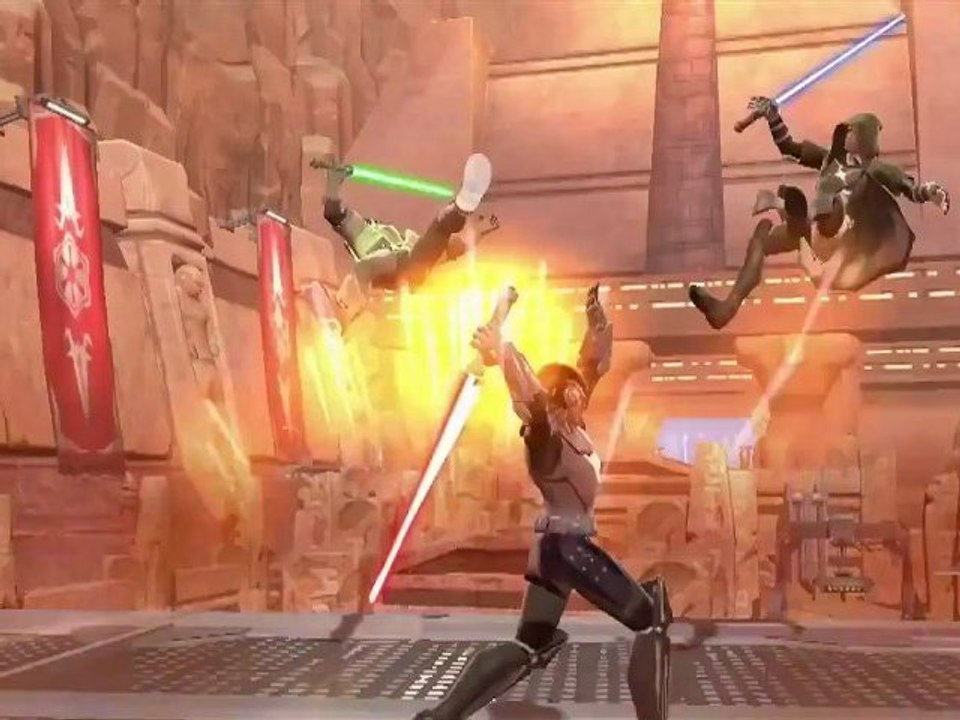Star Wars The Old Republic Combat Trailer