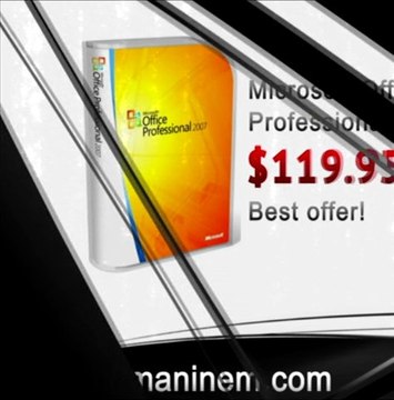 Buy Cheap Microsoft Office Professional 2007