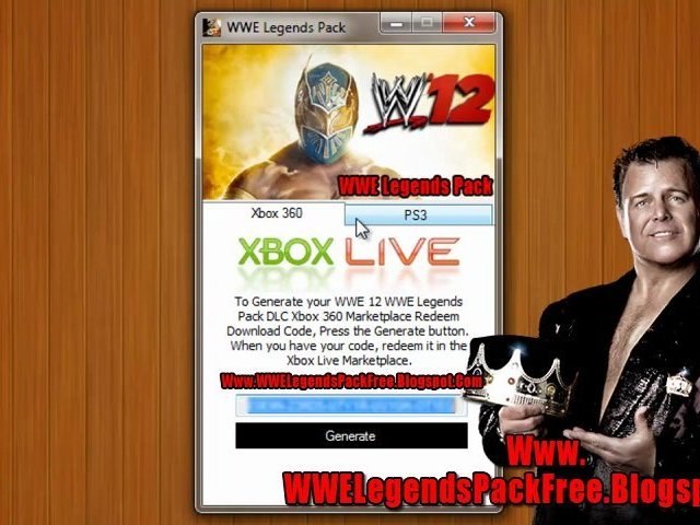 How to Get WWE 12 WWE Legends Pack DLC