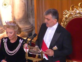 Bay ve Bayan Gül Lord City Belediye Başkanı'nın onurlarına verdiği resmî akşam yemeğine katıldı.