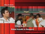Rahul Gandhi at Nanpara “Mayawati said that MGNREGA is of no use in U.P”